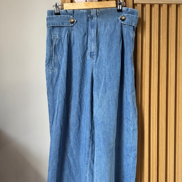 Sezane Armando Trousers Denim - Size 42 - Picture 3 of 3